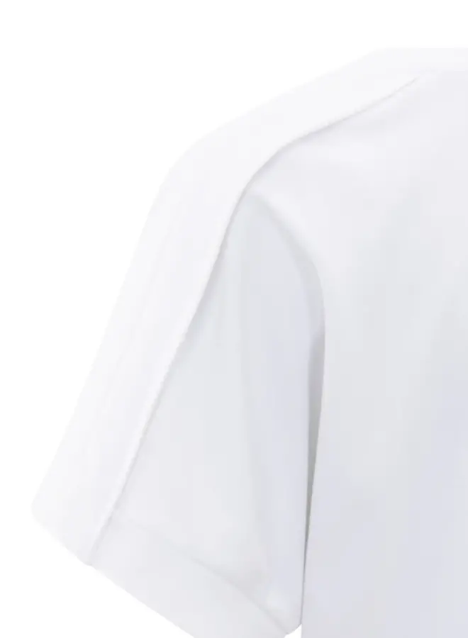 YAYA T-Shirt Met Voouwdetail 01-709312-508 - 00000 Pure White