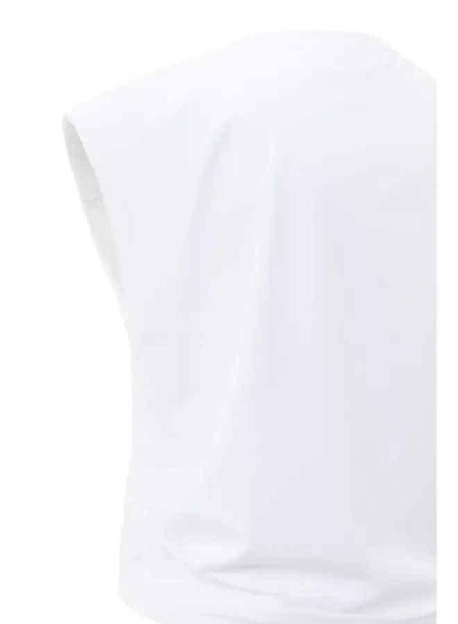 YAYA Top Met Schoudervulling 01-701315-508 - 00000 Pure White