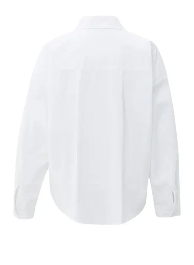 YAYA Poplin Blouse 01-201167-508 - 00000 Pure White