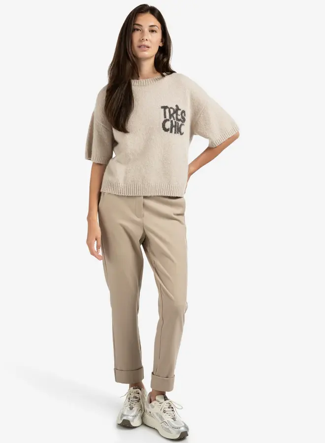 YAYA Broek 01-301076-508 - 99006 Sand Beige