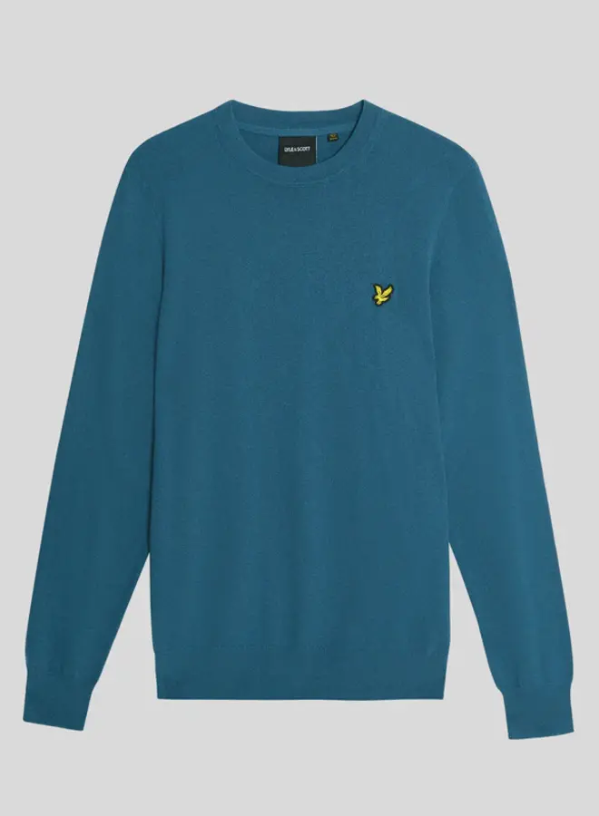 Lyle&Scott Trui KN2110VC - X862 Deep Water