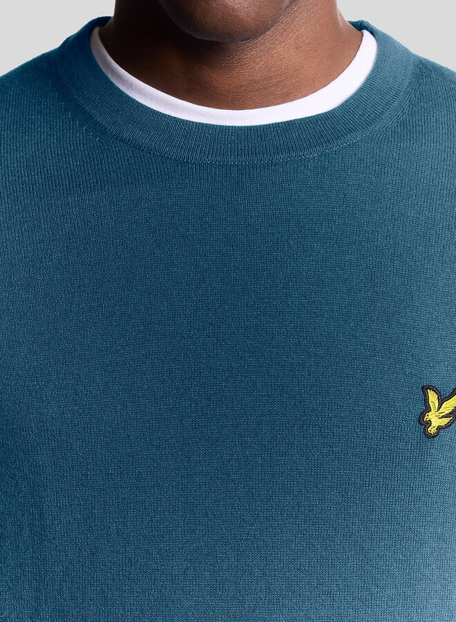Lyle&Scott Trui KN2110VC - X862 Deep Water