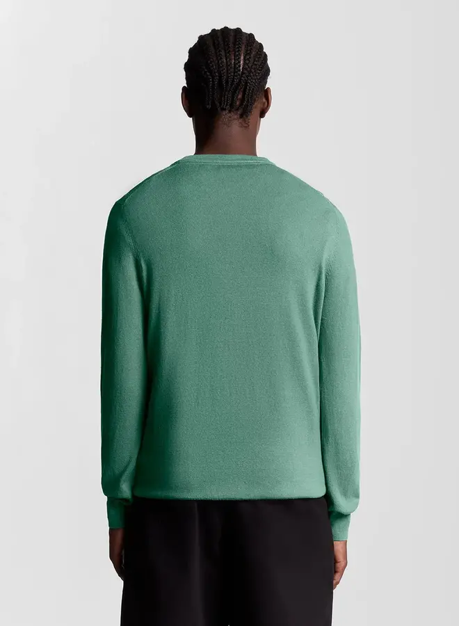 Lyle&Scott Sweater KN2110VC - X870 Agave Green