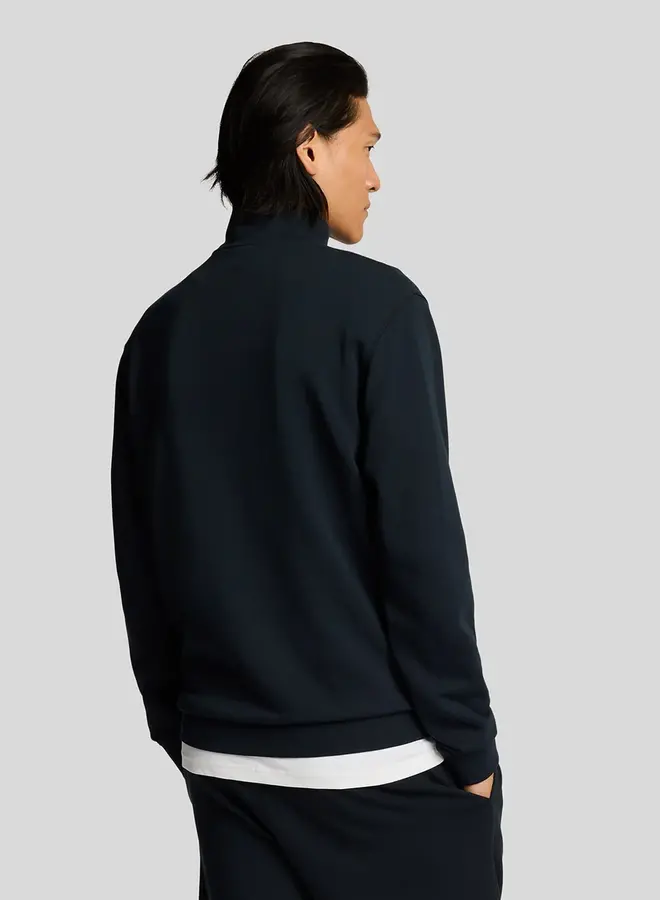 Lyle&Scott Half Zip Trui ML2258TON - Z271 Dark Navy