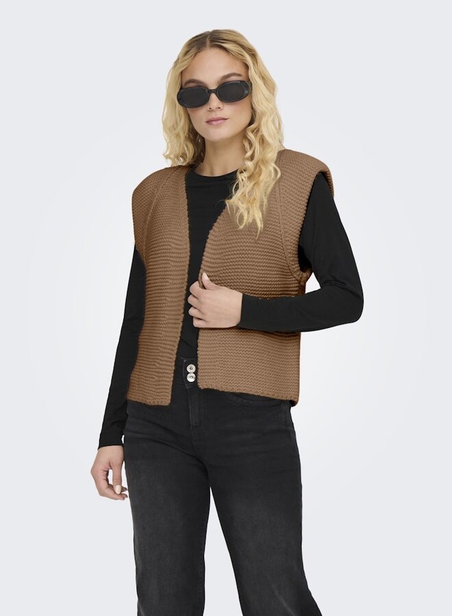 Only Vest ONLLOUI 15307880 - Toasted Coconut