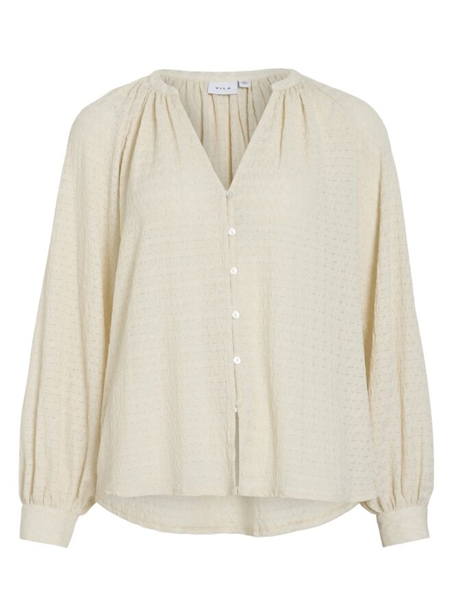Vila Blouse VIBABERA 14110148 - Birch