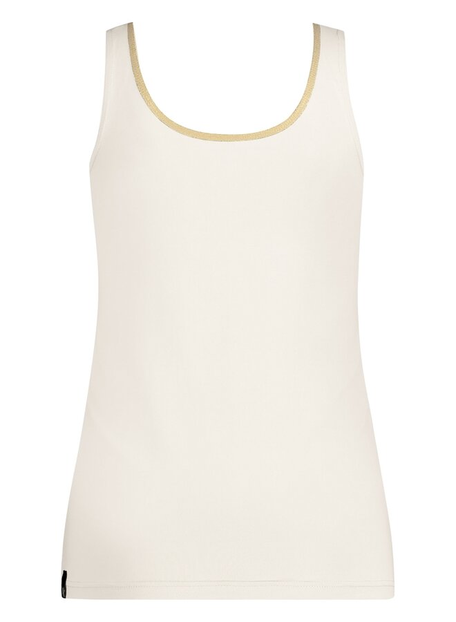 NUKUS Singlet Top Juba NKS06001 - 126 Offwhite/Gold