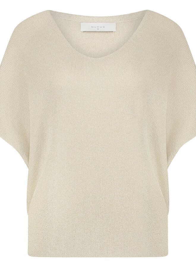 NUKUS Lurex Top DIna NKS01022 - 56 Off White