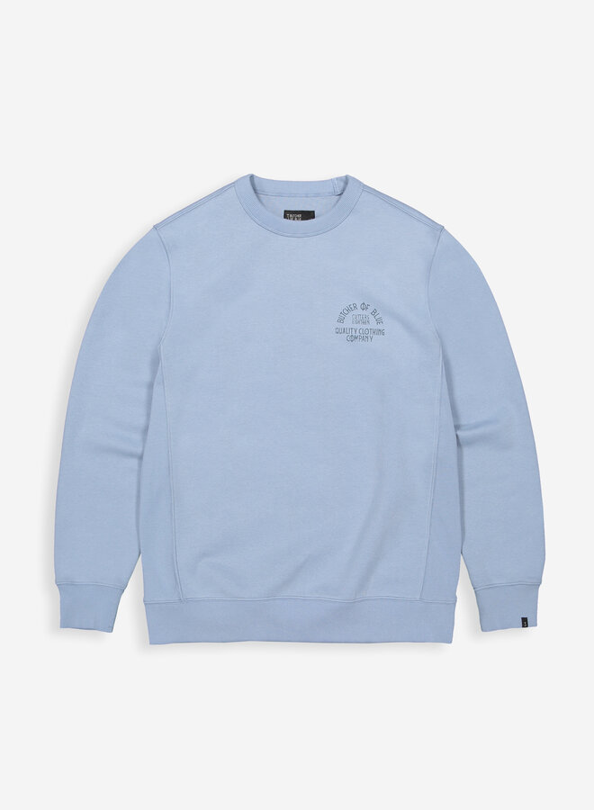 Butcher of Blue Sweater M2523008 - 823 Horizon Blue