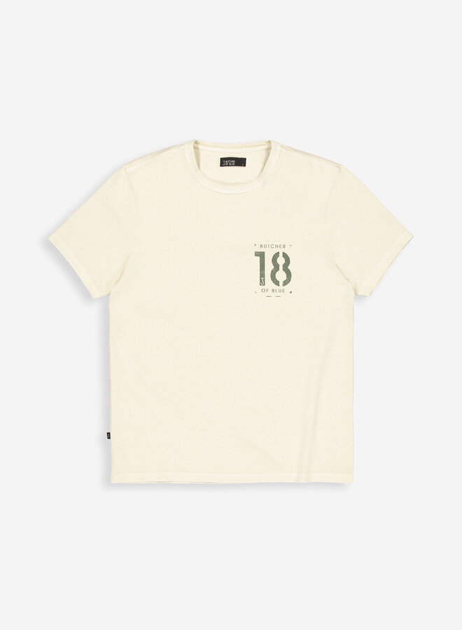 Butcher of Blue T-Shirt M2522002 - 618V Beige Grey