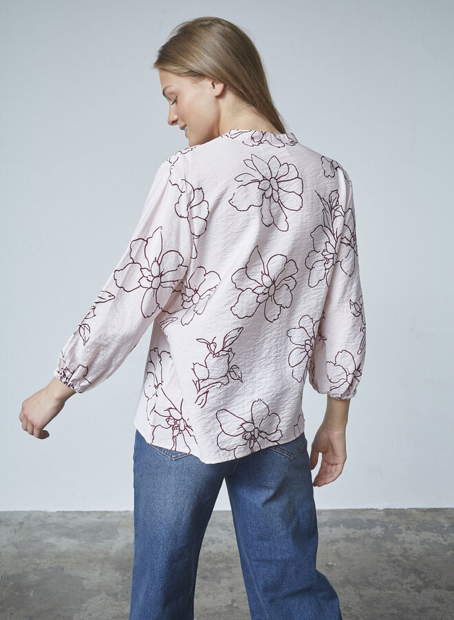 Sisters Point Blouse VIABA-SH5 19042 - 810 Rose/Bordeaux