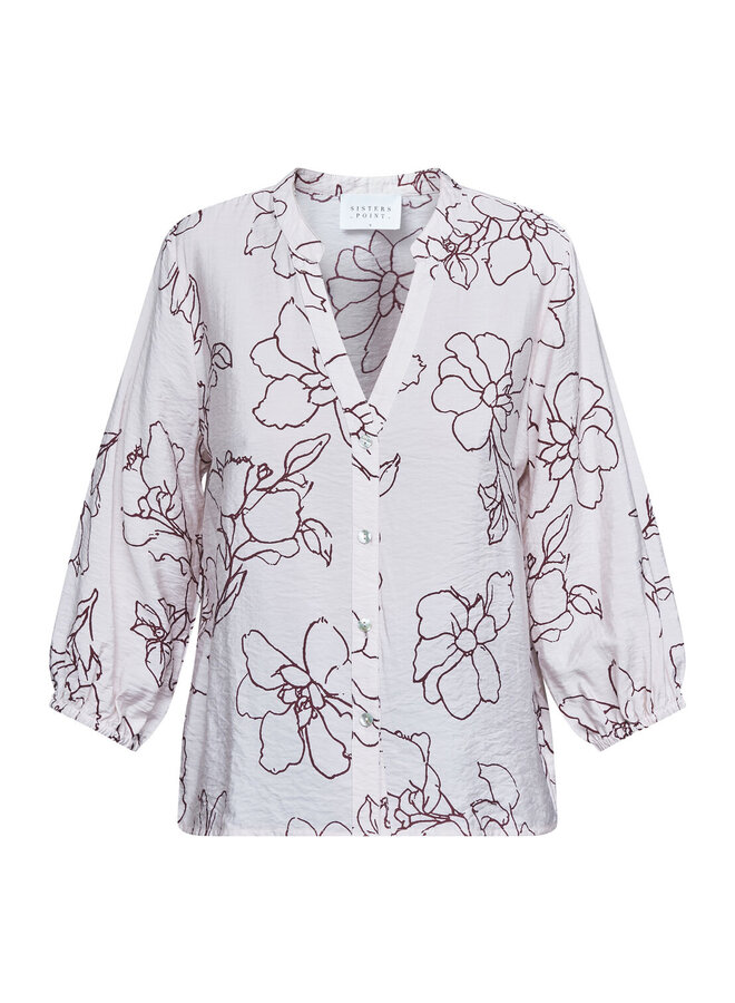 Sisters Point Blouse VIABA-SH5 19042 - 810 Rose/Bordeaux