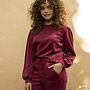 FOS Amsterdam Trui Jette 7551 - 605 Bordeaux
