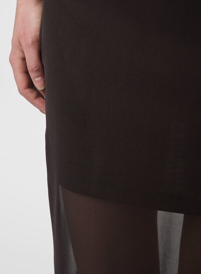 Neo Noir Mesh Rok Marlise 166014 - 673 Aubergine