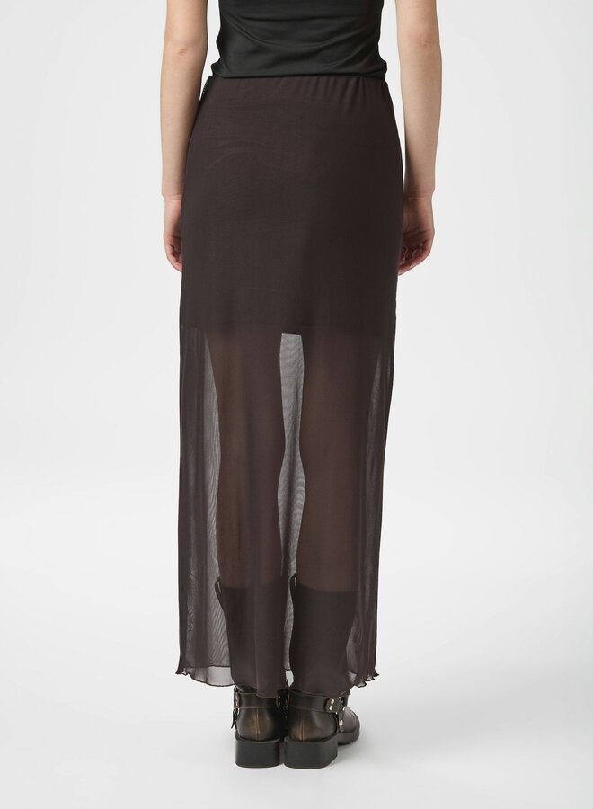 Neo Noir Mesh Rok Marlise 166014 - 673 Aubergine