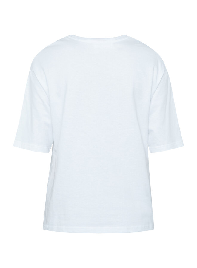 Sisters Point T-Shirt HEDA 18802 - 801 White/Multi