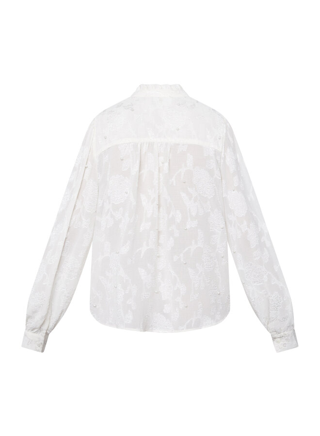 Sisters Point Blouse VIRSA-SH13 19172 - 119 Cream/Pearl