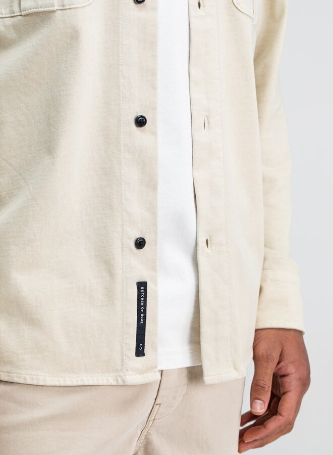 Butcher of Blue Overshirt M2524016 - 618V Beige Grey