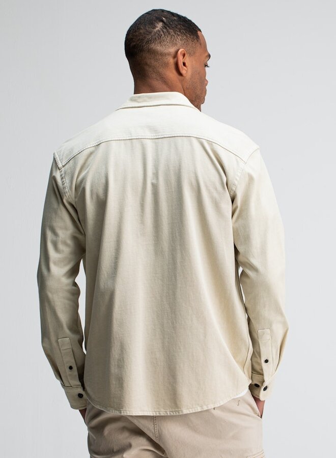Butcher of Blue Overshirt M2524016 - 618V Beige Grey