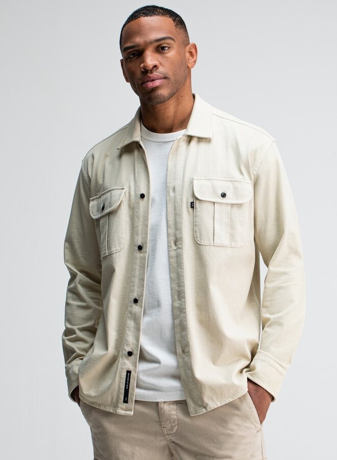 Butcher of Blue Overshirt M2524016 - 618V Beige Grey