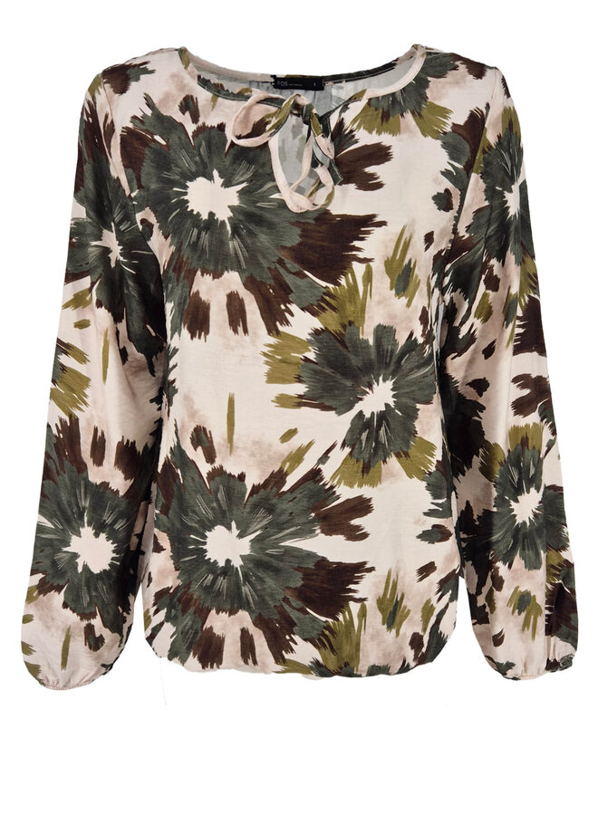 FOS Amsterdam Blouse Lexi 7563 Blouson - 324 Bottle Green