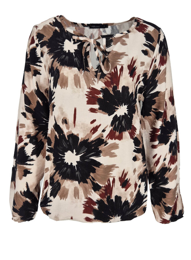 FOS Amsterdam Blouse Lexi 7563 - 001 Zwart
