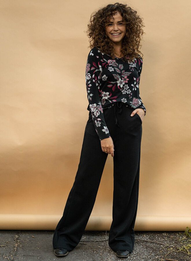 FOS Amsterdam Broek Ria 7343 - 001 Zwart