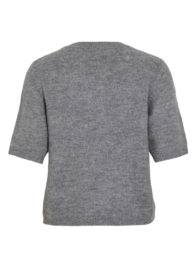 Vila Cardigan Vidainty 14108837 - Medium Grey Melange