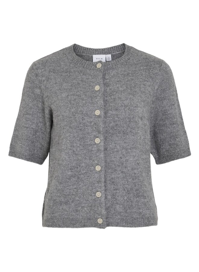 Vila Cardigan Vidainty 14108837 - Medium Grey Melange