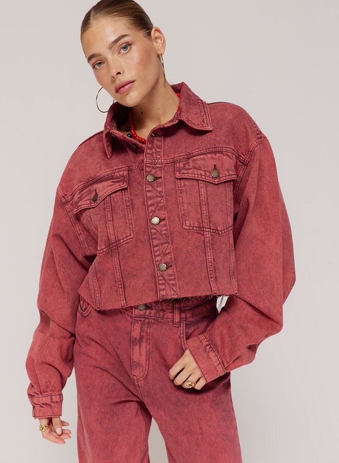 Harper and Yve Denim Jasje Willow AW25D201 - 320 Brick Red