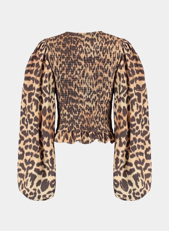 Harper & Yve Top Elin AW25P608 - 1101 Lexie Leopard