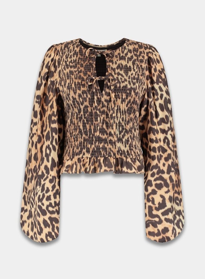 Harper & Yve Top Elin AW25P608 - 1101 Lexie Leopard