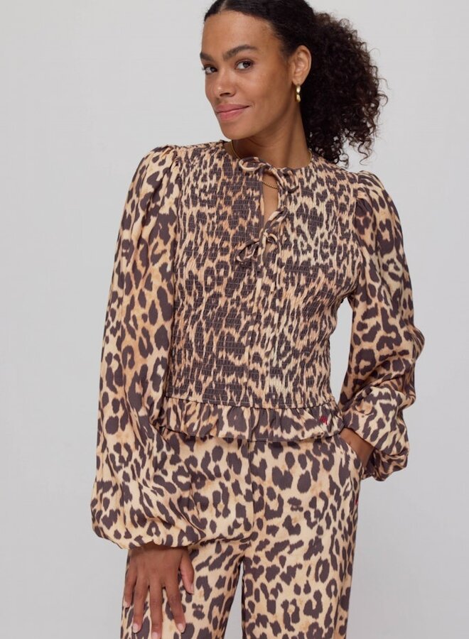 Harper & Yve Top Elin AW25P608 - 1101 Lexie Leopard