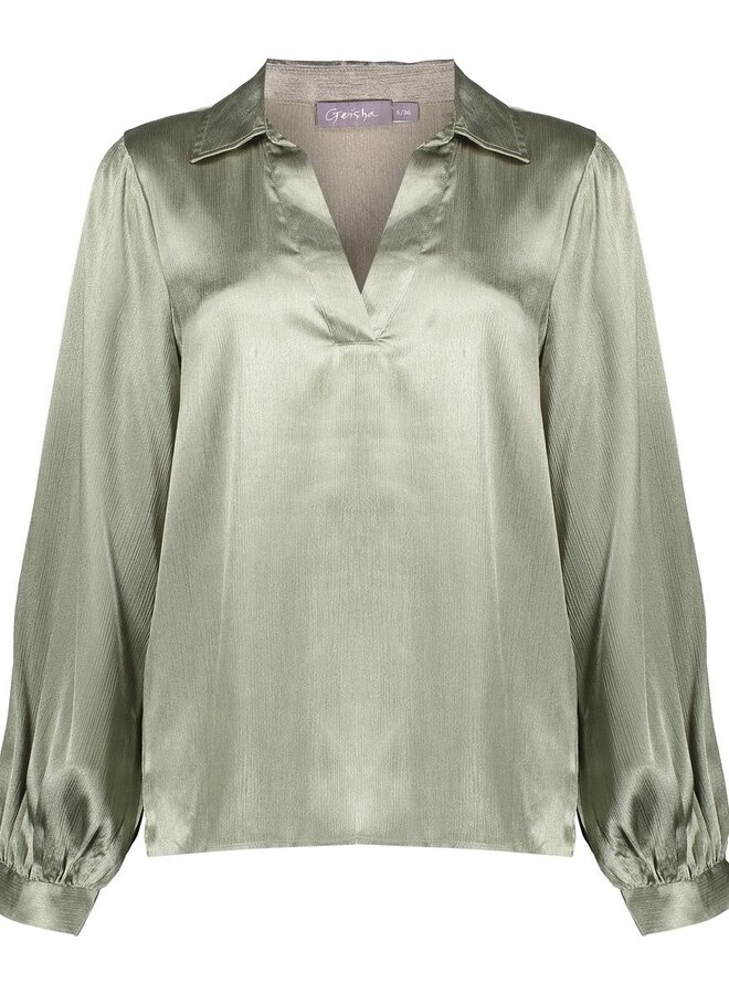 Geisha Blouse 53530-14 - 520 Soft Green