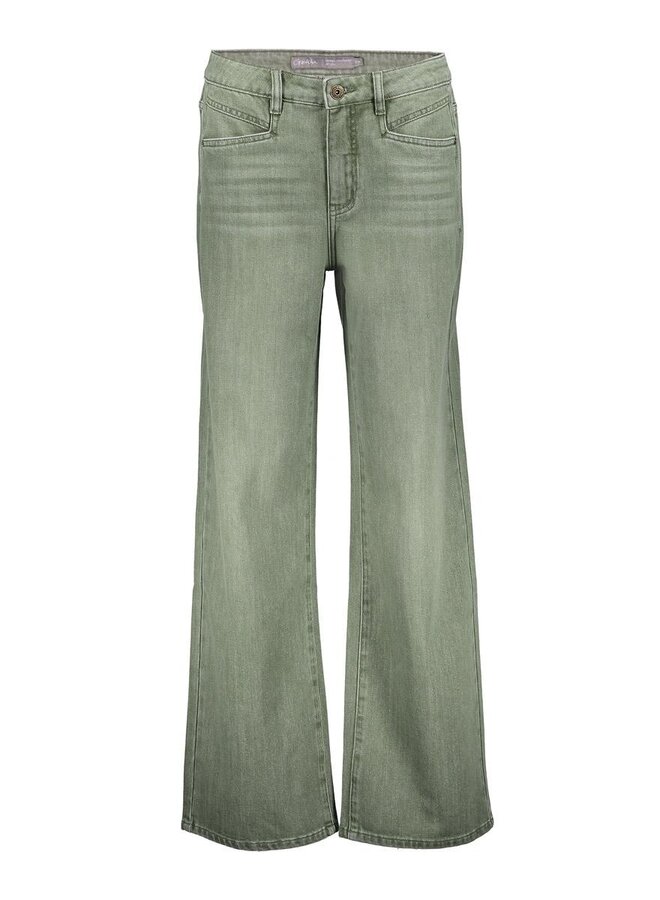 Wide Leg Jeans 51516-10 - 549 Light Army/Lurex