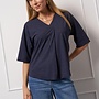 Studio Anneloes Denim top 13123 - 6990 Dark Blue/B