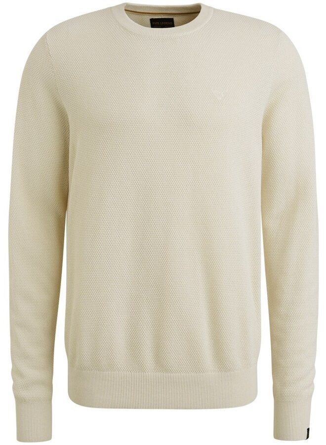 Trui cotton modal PKW0000334 - 910 Bone White