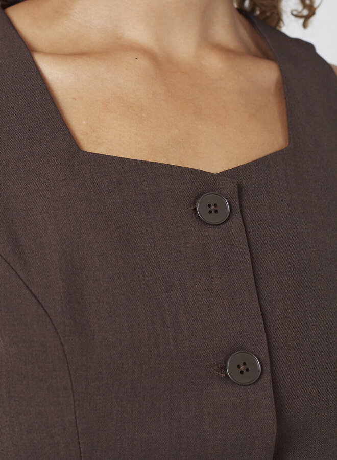 Sisters Point Gilet 19375 GEMA-VE1 - 222 D. Chocolate