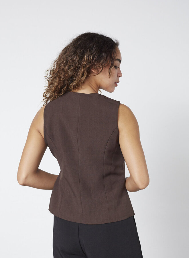 Sisters Point Gilet 19375 GEMA-VE1 - 222 D. Chocolate