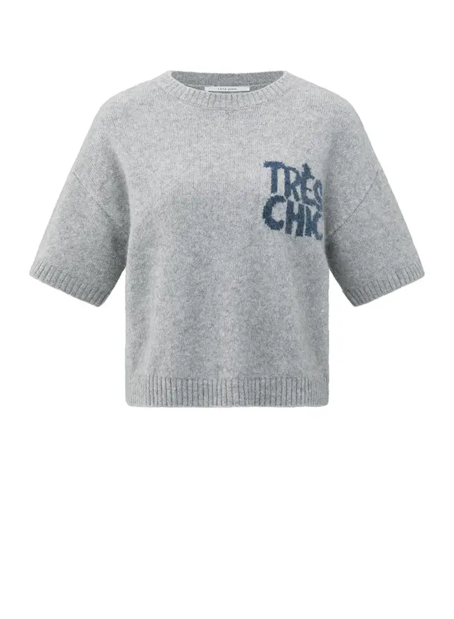 YAYA Trui  01-000485-508 - Light grey