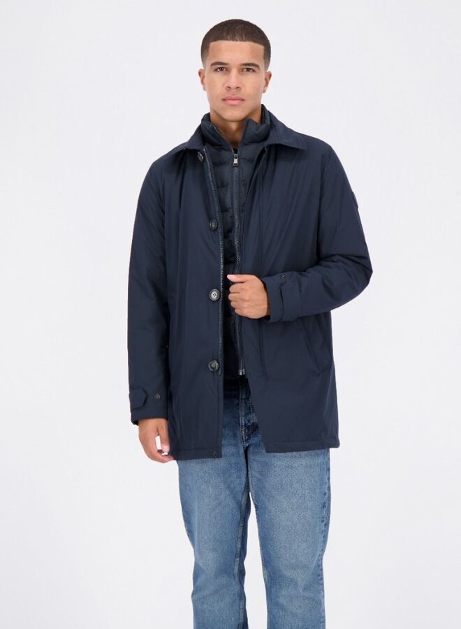 Airforce Jas CALLY TRENCHCOAT FRM1102 - Dark Navy Blue