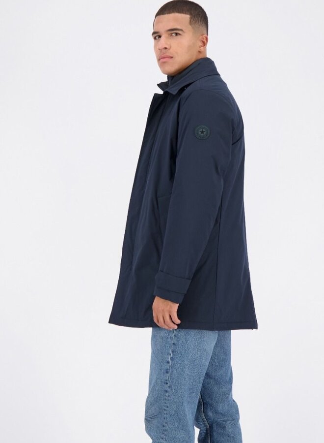 Airforce Jas CALLY TRENCHCOAT FRM1102 - Dark Navy Blue