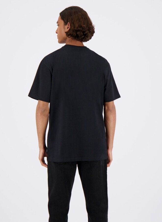 Airforce T-shirt GEM1132 - True Black / White