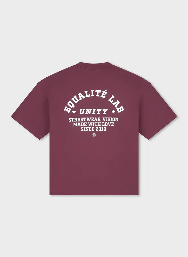 Equalité T-Shirt Lucius EQ.25.8.6.27.620 - 620 Burgundy