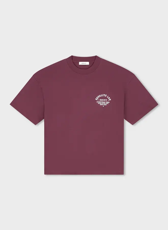 Equalité T-Shirt Lucius EQ.25.8.6.27.620 - 620 Burgundy