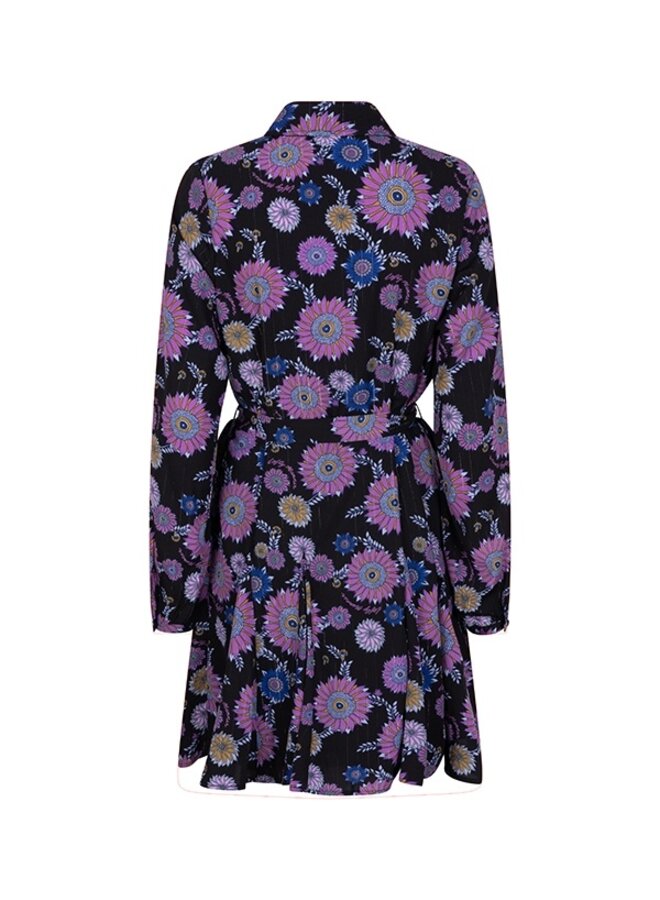 Lofty Manner Jurk Lilla QI22 - 104 Multi Flower