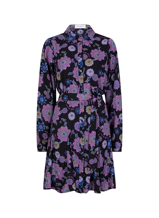Lofty Manner Jurk Lilla QI22 - 104 Multi Flower