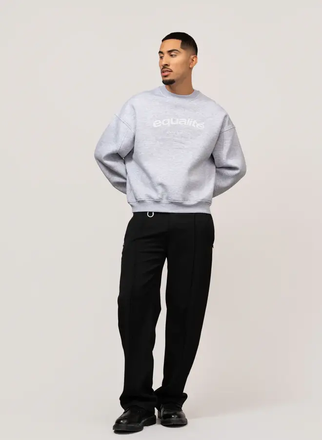 Equalité Sweater Celeste EQ.25.8.5.22.222 - 222 Melange Grey