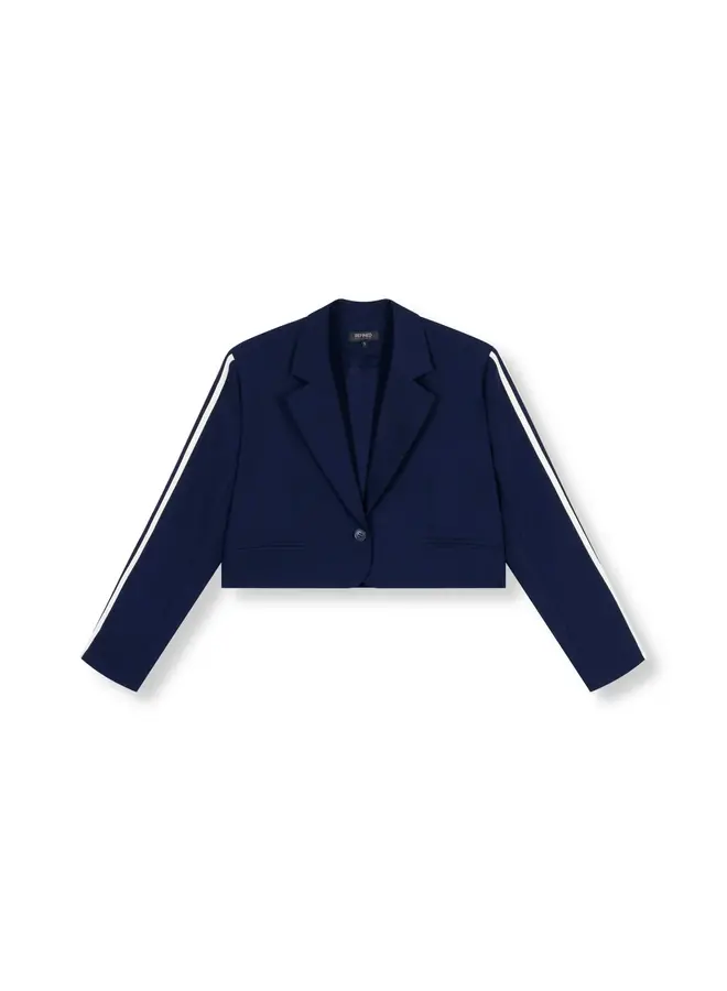 Refined Department Cropped Blazer Niv R2509455753 - 201 Navy