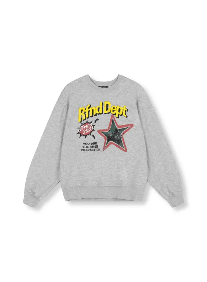 Refined Department Sweater Jayne R2509823780 - 960 Grey Melange
